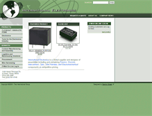 Tablet Screenshot of intelectronics.com